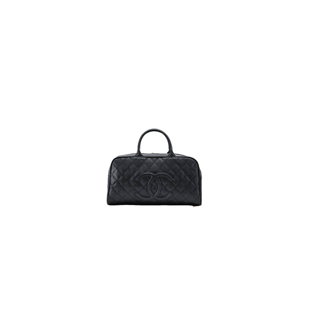 CHANEL Large Vintage Boston Bag