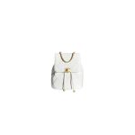 White CHANEL BACKPACK (high-end grade)