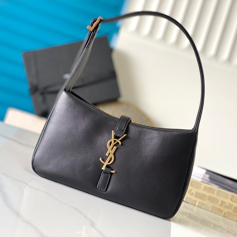Black YSL LE 5 A 7 ARMPIT BAG - Image 2
