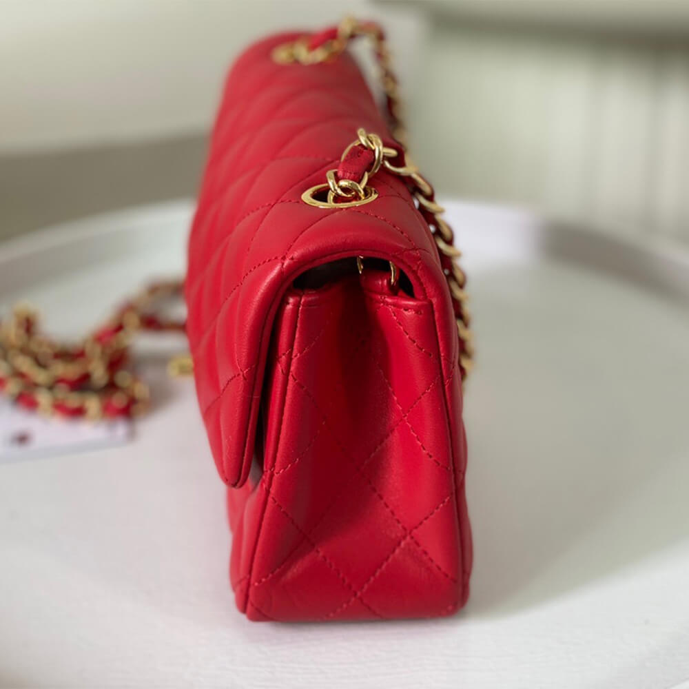 Red Chanel Mini Flap Bag (high-end grade) - Image 3