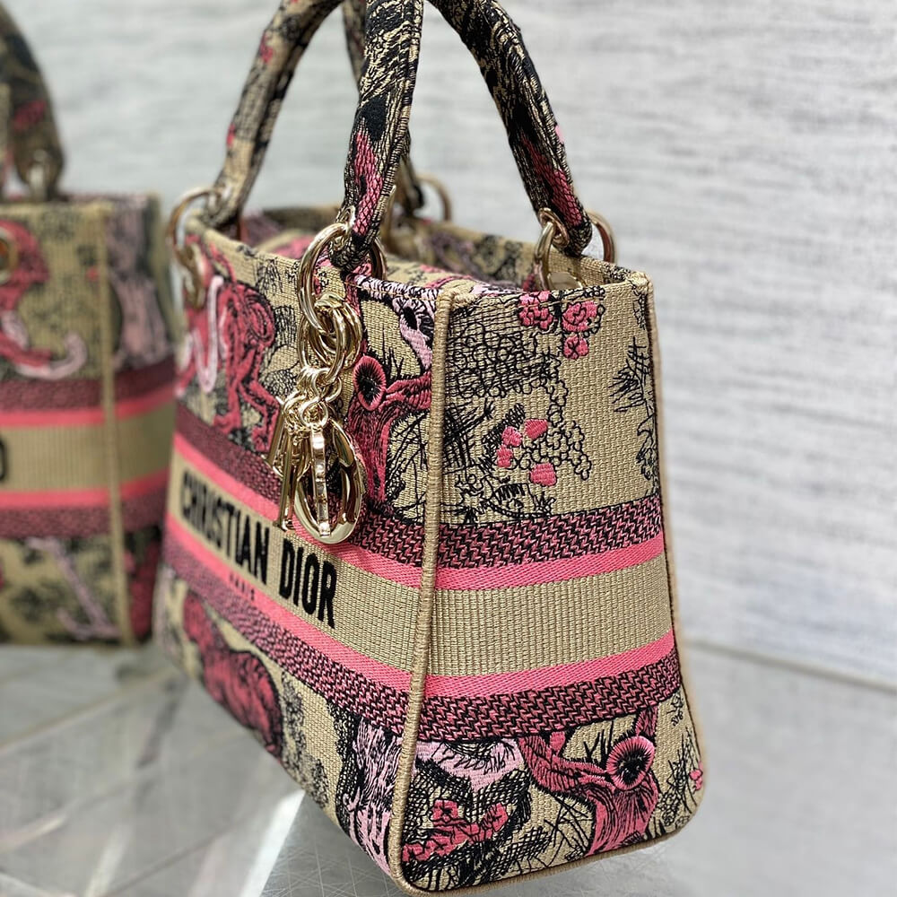 Dior Medium Dioriviera Lady D-Lite Bag - Image 3