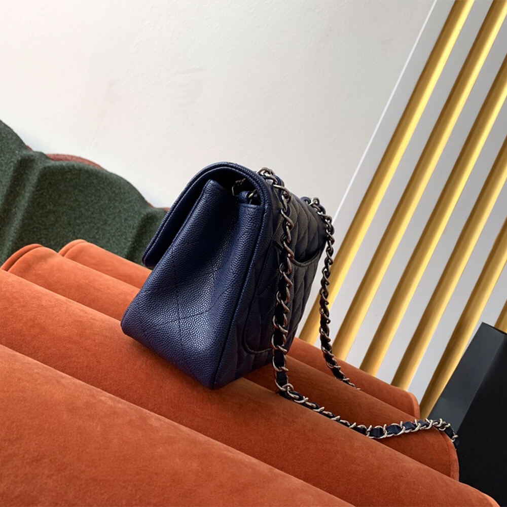 Blue Chanel MINI FLAP BAG (high-end grade) - Image 3
