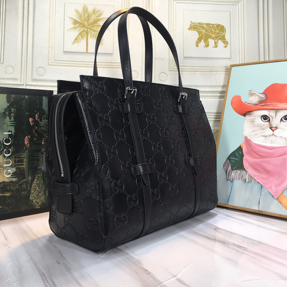 GG embossed tote bag - Image 3