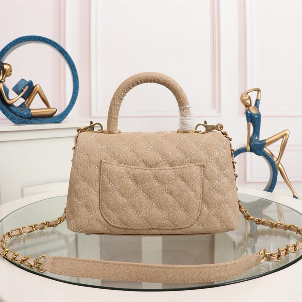 Chanel Coco handle flap shoulder bag PM - Image 4