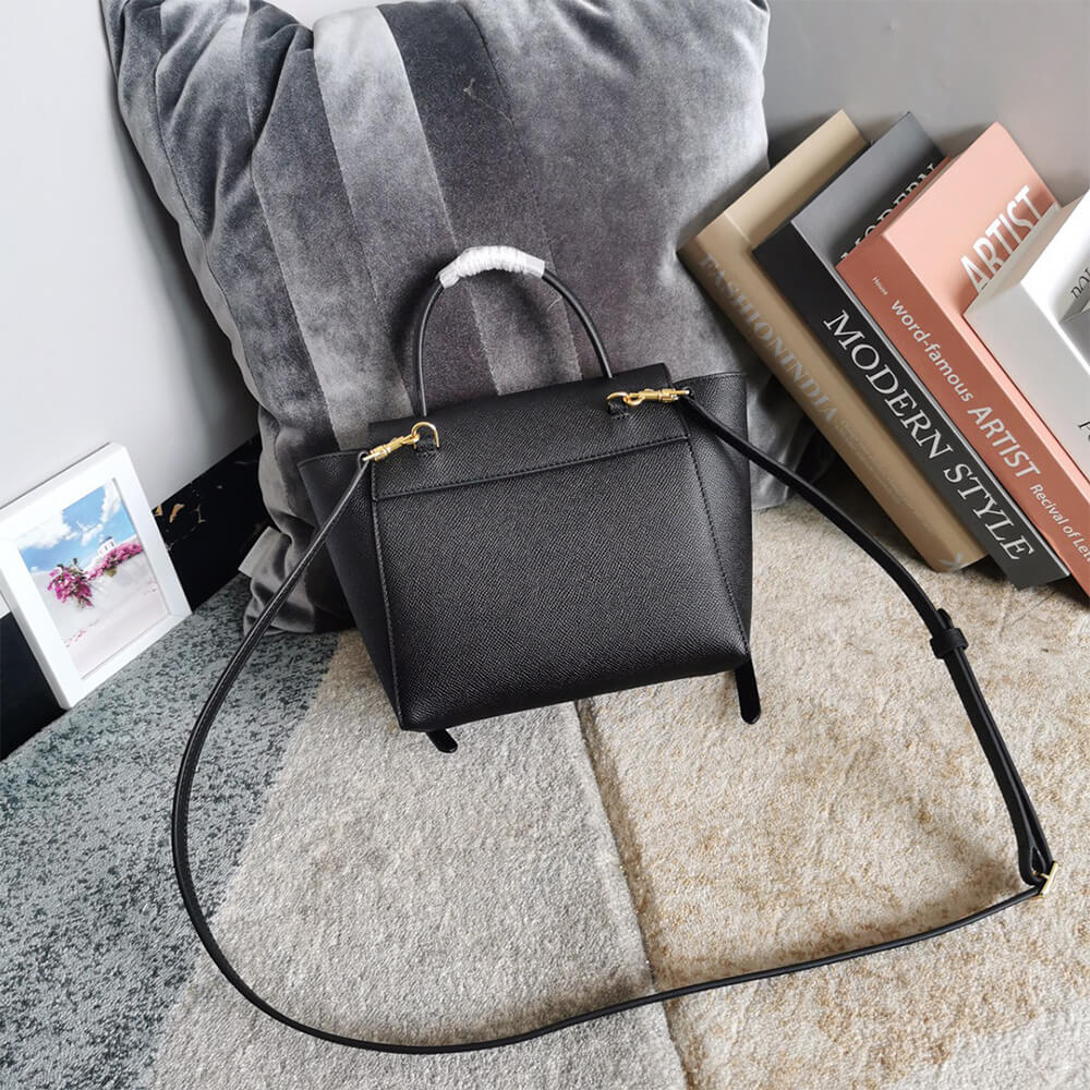 Black CELINE NANO BELT BAG - Image 4