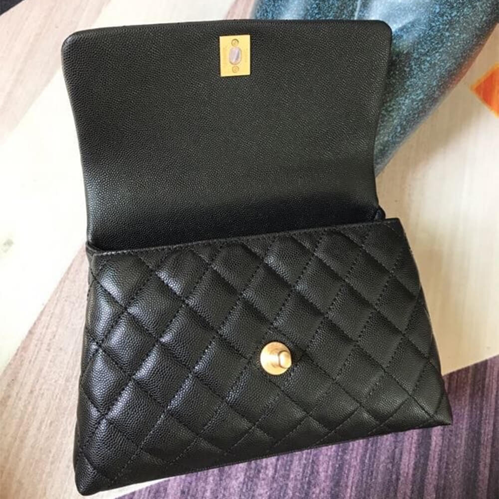 Chanel Coco handle flap shoulder bag PM - Image 5