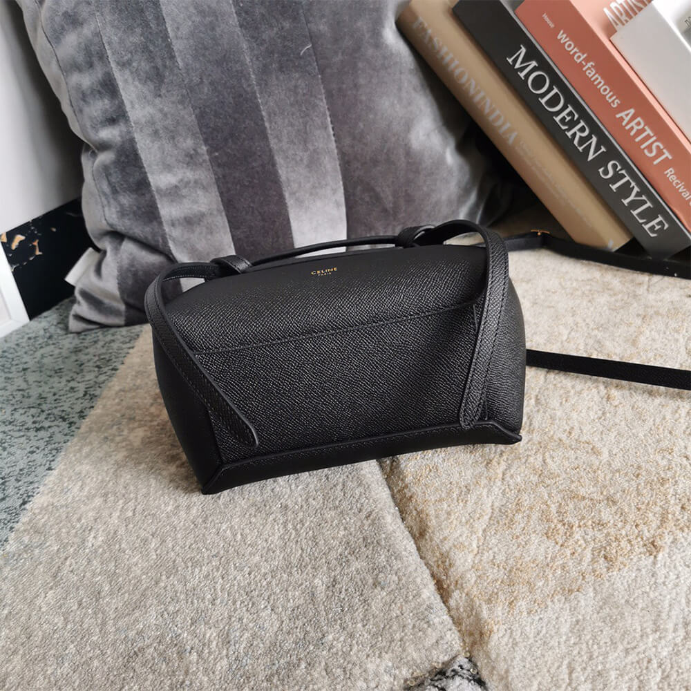 Black CELINE NANO BELT BAG - Image 5