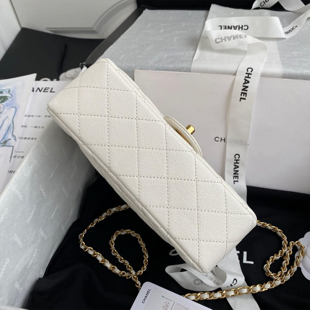 CHANEL Mini Classic Handbag With Top Handle - Image 5