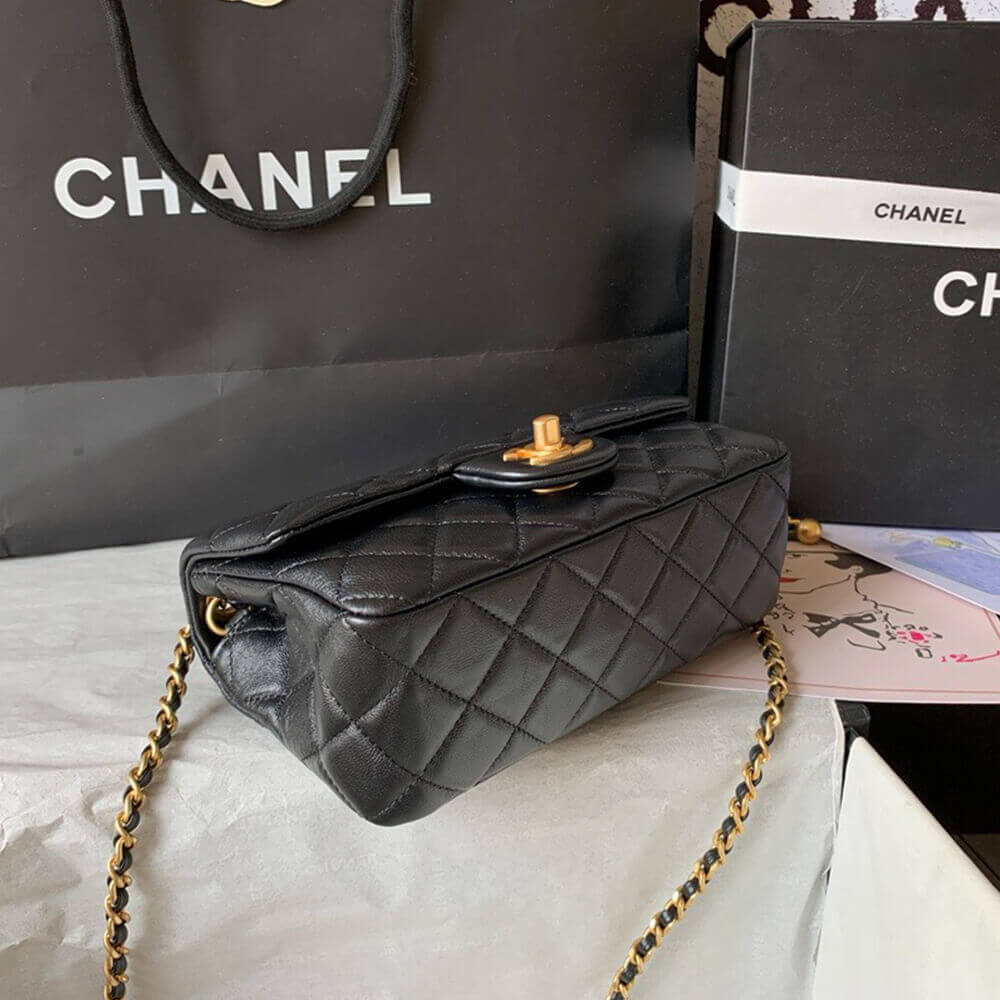 Chanel Pearl Crush Mini Rectangular Flap - Image 5
