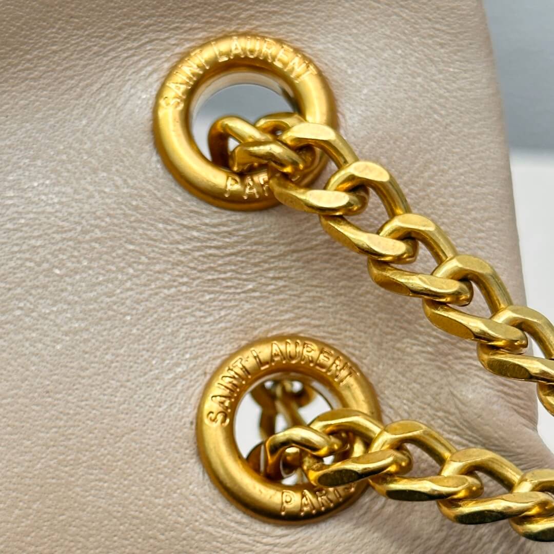YSL CALYPSO small in plunged lambskin - Image 6