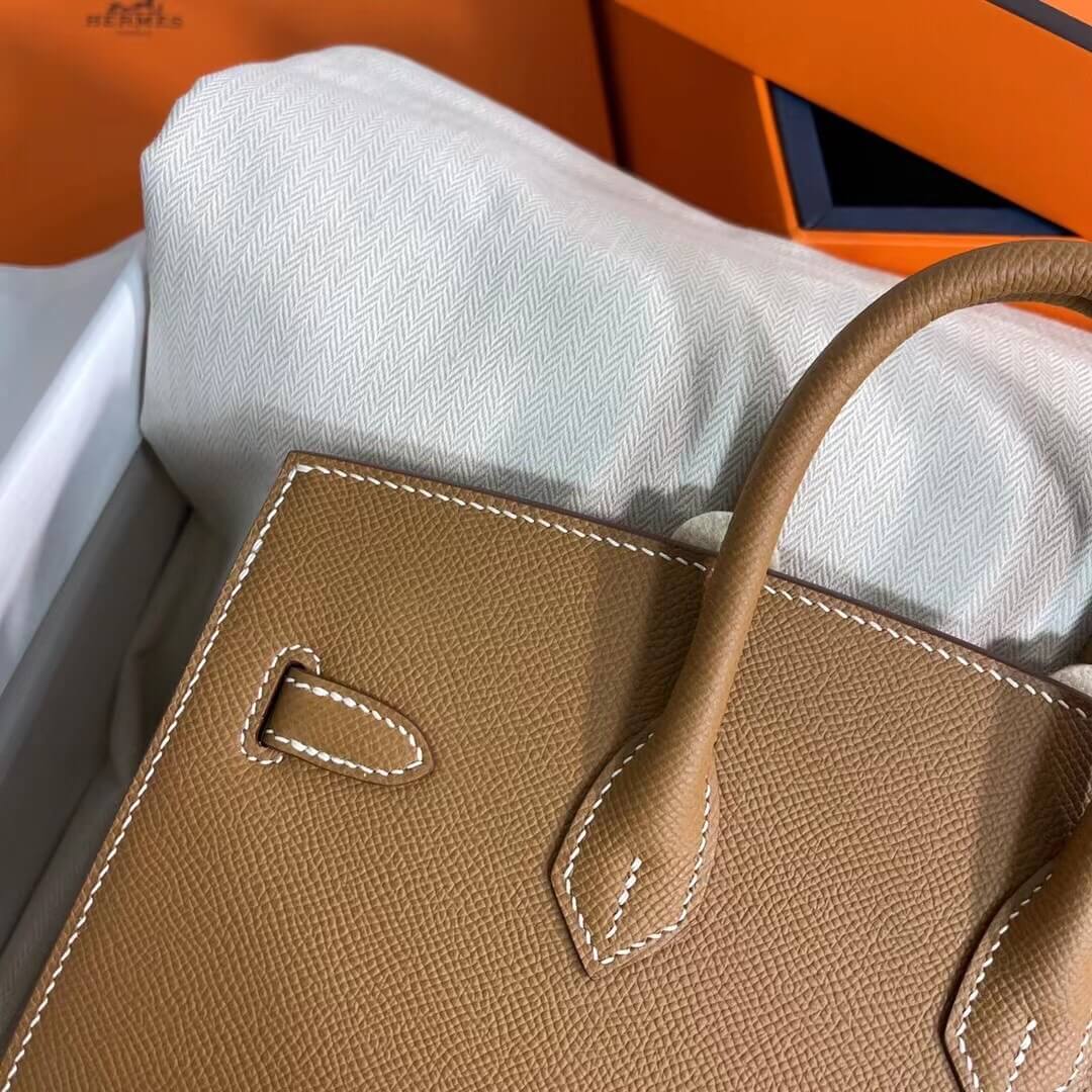 Brown Hermes Birkin 25 Sellier (High-end Grade) - Image 6