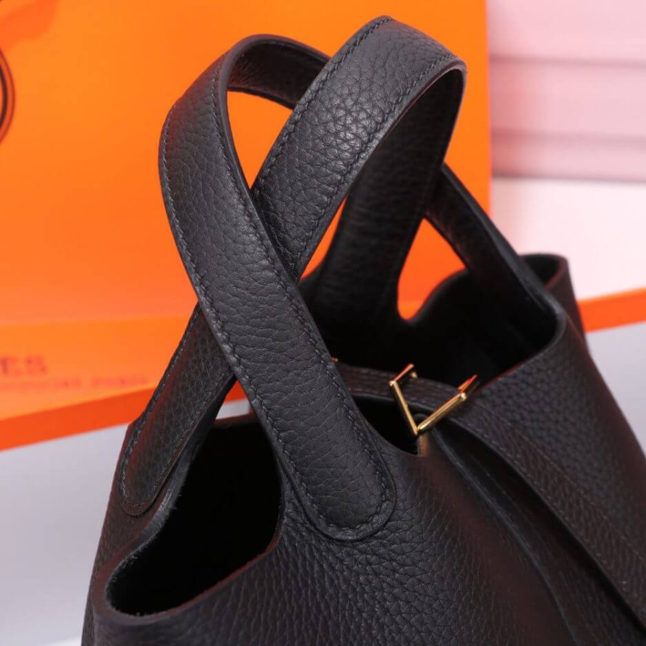 Black Hermes Picotin Lock 22 bag - Image 6