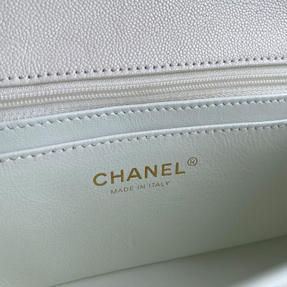 CHANEL Mini Classic Handbag With Top Handle - Image 7