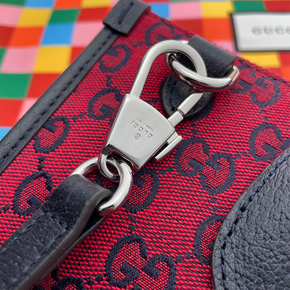 GG Multicolour small tote bag - Image 7