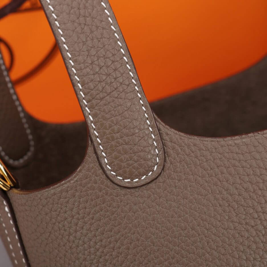 Etoupe Hermes Picotin Lock 22 bag - Image 7