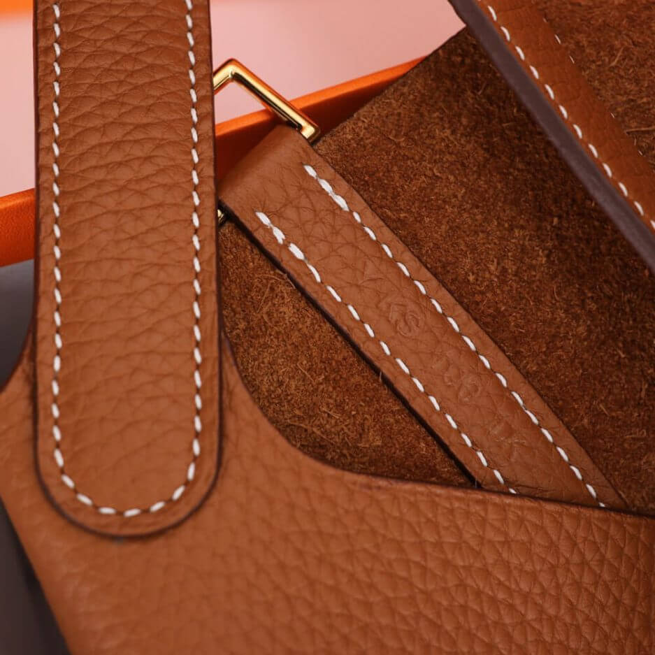 Brown Hermes Picotin Lock 22 bag - Image 7