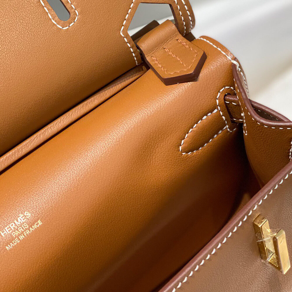 Brown Hermes Jypsiere Mini - Image 8