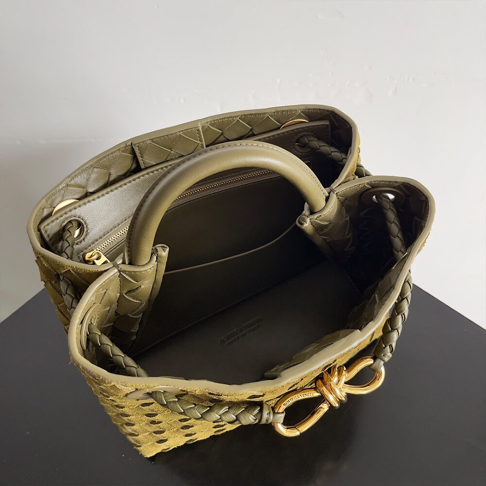 Travertine Bottega Veneta Small Andiamo - Image 8